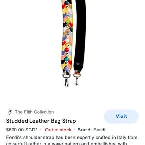 Fendi Shoulder Strap